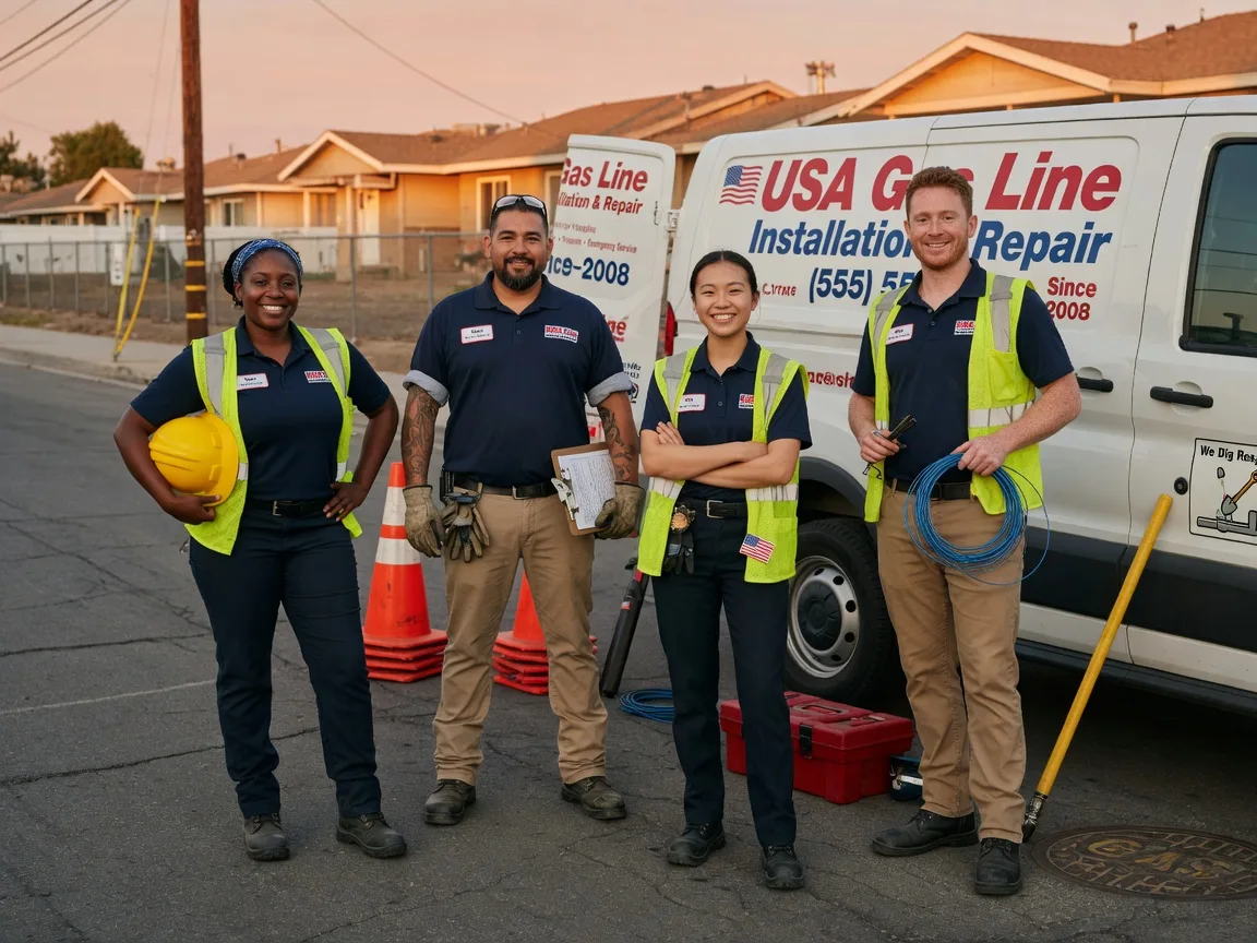 Gas Line Installation company in Brodheadsville, PA